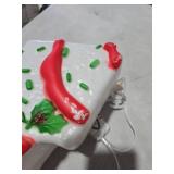 Christmas LED Blow Mold Decor Little Snack Debbie Cake Tree Decoration 15.35 in x 5.78 in x 22.04 in