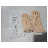 Harssidanzar Leather Gloves Women