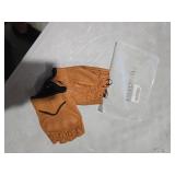 Harssidanzar Women Fingerless Motorcycle Gloves,Hard Knuckle Protection Riding Driving Biker Racing Motorbike Glove Small