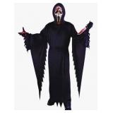 Adult Bleeding Ghost Face Costume m-XL