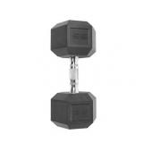 CAP Barbell  55lb Coated Hex Dumbbell  Single