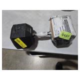 CAP Barbell  55lb Coated Hex Dumbbell  Single