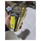 Thyme & Table 4-Pack Gold 17oz Party Cups