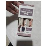 6 Pack Silicone Bands Compatible with Apple Watch Band 38mm 40mm 41mm 42mm 44mm 45mm 46mm 49mm Women Men, Soft Sport Strap Replacement Wristband for iWatch Series 11 10 9 8 SE 7 6 5 4 3 2 1 Ultra