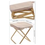 Versatile Compact Portable Stool Folding Camping Stool Backpacking for Outdoor Activities Fishing and Travel