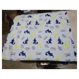 Blue Dinosaurs Plush Baby Blanket for Infant Boys, Soft Toddler Blanket, Keep Your Cozy and Warm, Baby Blankets for Boys, Machine Washable.