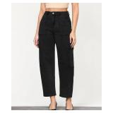 GRAPENT Sweatpant Jeans Women Jeans High Waisted Relaxed Fit Jeans for Women Barrel Jeans Women High Waisted Women