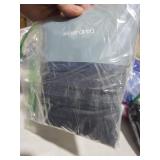 DAVID ARCHY Mens Underwear Boxer Briefs Breathable Soft Moisture-Wicking with Fly Underwear Long Leg 8\" for Men 3 Pack (L, Black/Dark Gray/Navy Blue - 8\" in 3 Pack)