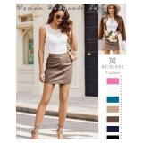 Avidlove Shapewear Bodysuit for Women Basic Sexy Body Suits Sleeveless Crew Neck Bodysuits Tops Summer Outfits White XL