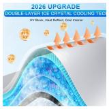 INSAUTO Foldable Windshield Sun Shade for Honda Accord 2018-2022, Heat & UV Protection Car Sunshade with Storage Bag, Keep Interior Cool & Easy Installation