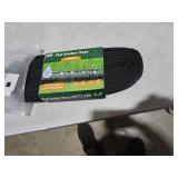 Hlinker Flat Soaker Hose 25 FT for Garden Beds, 25Ft 1/2\" Linkable Consistent Drip Irrigation Hose Save 80% Water, Leakproof Heavy Duty Double Layer Sprinkler Hose