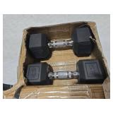 Barbell Coated Dumbbell Weight Set - 25lbs