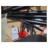 Lifetime 44-inch Adjustable Inground Basketball Hoop with Shatterproof Fusion Backboard, All-Weather Net, and Classic Steel Rim