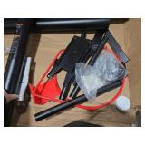 Lifetime 44-inch Adjustable Inground Basketball Hoop with Shatterproof Fusion Backboard, All-Weather Net, and Classic Steel Rim