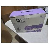 350 Pcs Lavender Plastic Plates For Party, Lavender Disposable Plates Set, 50 Of Each 9\" Dinner Plate Set, 7\" Dessert Plate, Cups, Napkins & Cutlery Plastic Dinnerware Exquisite