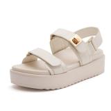 vodvob Womens Platform Sandals with Adjustable Straps Soft Cushioned Footbed 1.6\" Heel height Summer Slides for Office/Beach/Daily Outfits 6