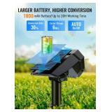 Brightown Solar Lights Outdoor Waterproof IP67, [Cool & Warm Light 2-in-1] Solar Spot Lights Outdoor, 2 Colors 3 Brightness Levels LED Outdoor Solar Lights for Yard Pathway Garden House, 2 Pack