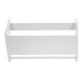 DOITOOL Ultra-Thin Wall Mounted Shoe Rack Space Saving Shoe Storage Organizer for Home Dorm Room and Rv No Punching Hanging Shelf 15.7 X 10.2 X 4.7 Inches