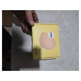 Niidor Strapless Bra Adhesive Backless Sticky Bra with Push Up Invisible Silicone Nude Bra for Low Cut Dresses Comfortable & Secure