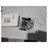 PRUNUS A10 Voice Amplifier Wireless with Lavalier Microphone Charging &Storage,Portable Voice Amplifier with Laple Mic Speaker,Mini Voice Amplifier for Classroom,Speech,Training Outdoor (Black)