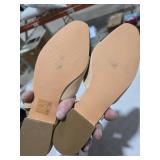 DREAM PAIRS Slingback Ballet Flats for Women Square Cap Toe Low Heel Dress Shoes Comfortable Work Flats for Office Party Wedding Business Casual,Size 7,Nude,DWUMFA2556