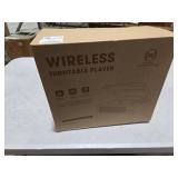 Vinyl Record Player Turntable with Built-in Bluetooth Receiver & 2 Stereo Speakers, 3 Speed 3 Size Portable Retro Record Player for Entertainment and Home Decoration