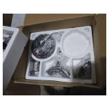 Amico Ceiling Fans with Lights, 36 inch Black Ceiling Fan with Light and Remote Control, Reversible, 3CCT, Dimmable, Noiseless, Small Ceiling Fan for Bedroom, Farmhouse, Indoor/Outdoor Use