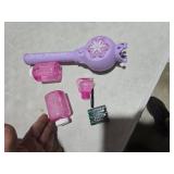 Britik Bubble Wands for Kids Girls - LED Light & Music Bubble Machine: 3 AA Batteries & 2 Bubble Solutions, Outdoor Party Birthday Toys for Toddlers, Gift for 3 4 5 6 7 8 Year Old Girls, Purple