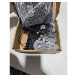 APONUO Metal Solar Spot Lights Outdoor with 9.8ft Cable Solar Powered Landscape Lighting Low Voltage IP65 Waterproof Auto On/Off for Outside Garden Yard Landscape Pathway Garage-Cool White(2-in-1)