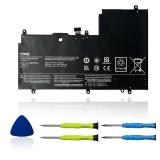 OUWEE L14M4P72 Laptop Battery Compatible with Lenovo Yoga 3 14inch Yoga 3-1470 IdeaPad Yoga 700-14ISK Series Notebook L14S4P72 5B10K10224 5B10K10226 5B10G75095 5B10G84689 7.4V 45Wh 6280mAh