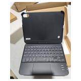 GreenLaw Keyboard Case for iPad mini 7 A17 Pro(2024) & Mini 6 (2021) 8.3\", 360Â° Rotate Case for iPad mini 7th/6th Generation, Touchpad Keyboard with 7 Color Backlit, Type-C Rechargeable, Black