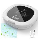 Ozone Odor Eliminator for Strong Odor 10,000mAh Rechargeable Cat Litter Deodorizer Dog Poof Odor Removal Ionizer Air Purifier for Home Toilet Kitchen Pets Shoe Smoke Car Formaldehyde Air Freshener