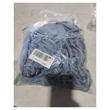 RINTONIX Womens Loose Long Fringe Distressed Denim Jacket Cropped Button Down Ripped Back Knotted Jean Coat(BE-3XL)