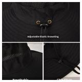 Sun Hats for Men Women Fishing Hat UPF 50+ Breathable Wide Brim Summer UV Protection Hat