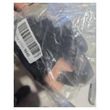 FeelinGirl Bras for Women No Underwire Push Up Full Coverage Wireless Comfortable Bralettes Black Large