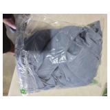 Casly Lamiit Jumpsuits for Women Business Casual Fall Trendy Outfits Sexy Off Shoulder One Piece Romper Wide Leg Pants Jumper Lightweight Comfy Work Loungewear Blue Grey L