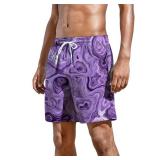 METRONS Mens Swim Trunks Men