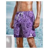 METRONS Mens Swim Trunks Men