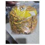 IBAKOM Toddler Ballet Leotard for Girls Shiny Metallic Big Flutter Sleeve Dance Halloween Dress Up Outfits Teen Girl Gymnastics Camisole Leotards Kids Acrobat Ballerina Costume Yellow 9-10 Years