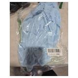 Ardrem Women Summer Sleeveless Mini Dress Layer Ruffle Hem Mesh Bodycon Short Tank Dresses Party Club Ruched Dress 2025 Blue Medium