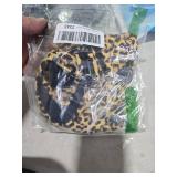 OVRUNS Period Swimwear Leakproof Bikini Brief Bottoms Waterproof Menstrual Swim Bottoms for Teens, Girls, Women Leopard XXXL