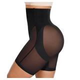 SHAPELLX Plus Size Tummy Control Shapewear Waist Cincher Girdle Butt Lifting Body Shaper Shorts Plus Size Women