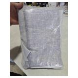 Geomoroccan Ombre 100% Blackout Curtains 63 Inch Length 2 Panels for Bedroom Living Room Grey White Gradient Patterned Room Darkening Noise Reducing Thermal Rod Pocket Window Treatment Drapes