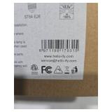 Helloify ST64 E26 LED Filament Bulb 5.5W 2700K Dimmable 6-Pack