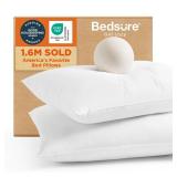 Bedsure King Size Pillows Set of 2 - King Size Bed Pillows 2 Pack for Sleeping, Soft and Supportive, Hotel Quality, Original Down Alternative Filling for Side, Back Sleepers