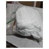 TEXAS LINEN CO. Luxury Egyptian Cotton Queen Stripe Sheet Set, 600 Thread Count Extra Long Staple 4 PC Set, Queen White Damask Sheets, Soft, Cooling Sateen Weave Sheets Upto 18 in Deep Pocket