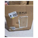 Califortree 11x11 Shadow Box Frame with Linen Back - Sturdy Rustic Memory Display Case of Flower, Pictures, Medals and More, Distressed White