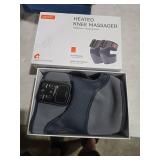 IKEEPFIT Cordless Knee Massager with Heat Vibration for Pain Relief, MAXwarm 4.0[2025 Upgraded] - Electric Heated Knee Brace with 5 Heat Levels and 3 Massage Mode, Gifts for Men Women (Grey, Pair)