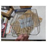 MesRosa Egg Holder for Fridge, Automatically Rolling Egg Storage Container for Refrigerator,Large Capacity Egg Organizer for Fridge with Lid,Clear Plastic Dispenser, Tray & Bin -1 Layer