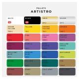 ARTISTRO 30 Acrylic Paint Pens, Art Set Acrylic Paint Markers, Fabric Markers for Textile, Canvas, Rock, Glass, Wood, Paper, DIY, for Kids and Adults, Extra Fine